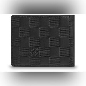 Louis Vuitton Slender Wallet Damier Infini Black